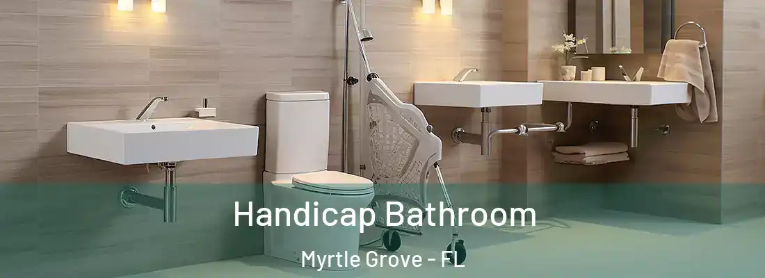  Handicap Bathroom Myrtle Grove - FL