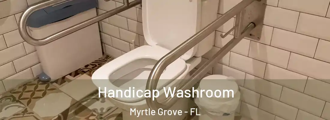  Handicap Washroom Myrtle Grove - FL